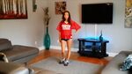 Bratty Ashley Sinclair and Friends - Cheerleader Stretch and